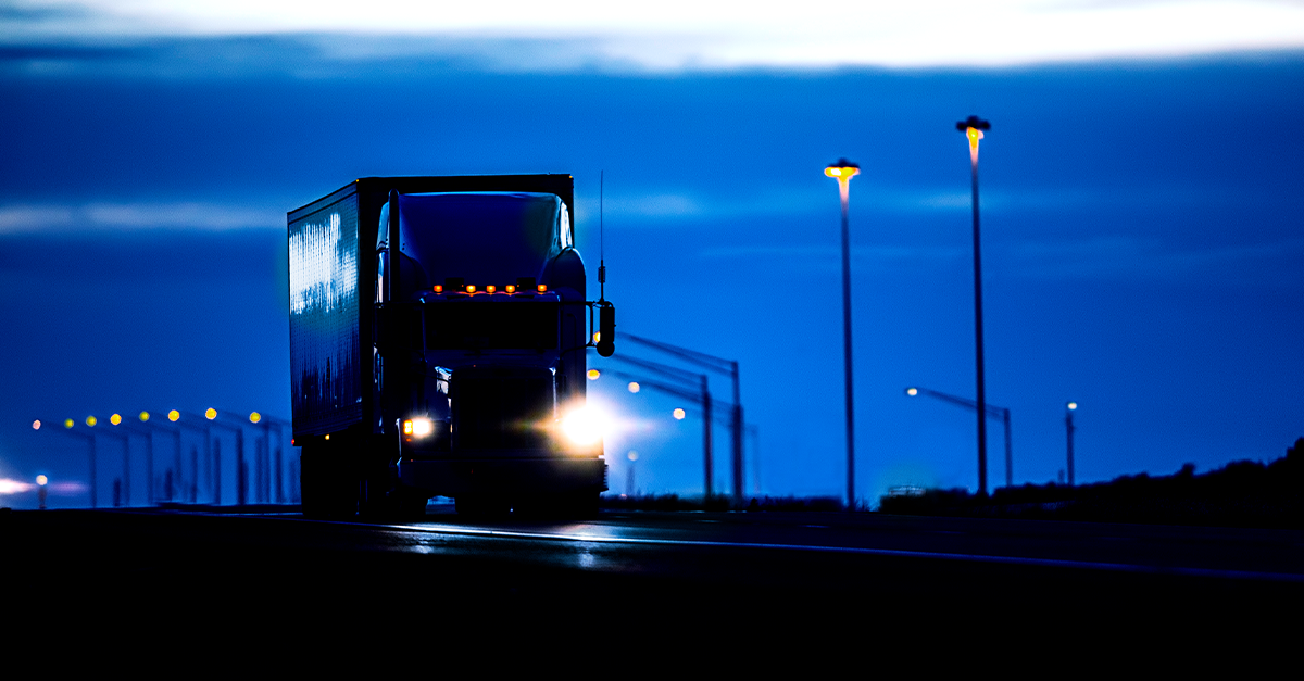 Tips for Trucking at Night
