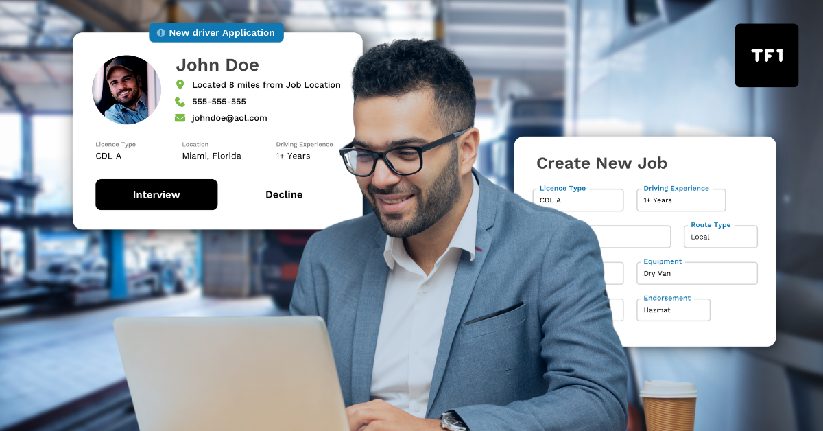TransForce’s TF1 Driver Job Match Platform Now Supports Large Carriers
